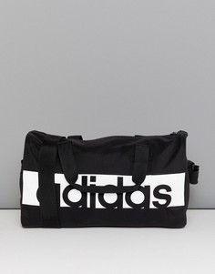 Черная спортивная сумка adidas - Черный