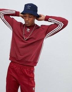 Красный свитшот в полоску adidas Originals Authentic DH3836 - Красный