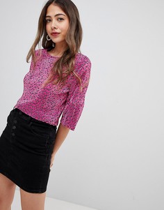 Блузка в горох Missguided - Розовый