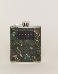 Плоская фляжка с принтом Ted Baker - Зеленый