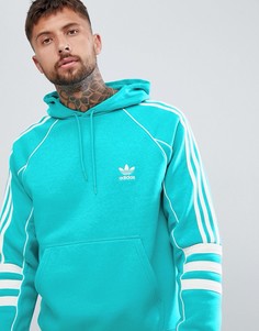 Зеленый худи adidas Originals Authentic DH3853 - Зеленый