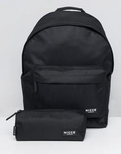 Черный рюкзак с пеналом Nicce - Черный