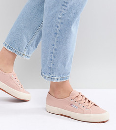 Розовые парусиновые кроссовки Superga 2750 - Розовый