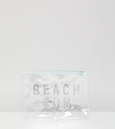 Прозрачная пляжная сумочка South Beach - Очистить