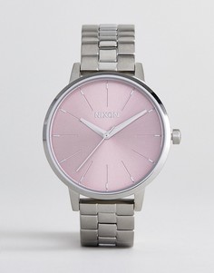 Серебристые наручные часы Nixon A099 - Серебряный