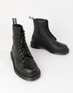 Черные ботинки Dr Martens x Joy Division 1460 - Черный