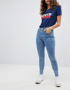 Выбеленные джинсы скинни Levis Mile High - Синий Levis®