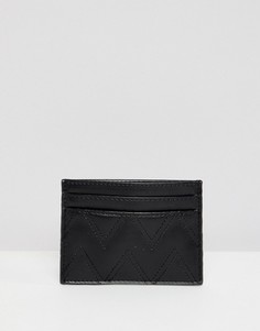 Стеганый кошелек для карт ASOS DESIGN - Черный