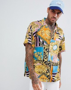 Oversize-рубашка с принтом ASOS DESIGN - Мульти