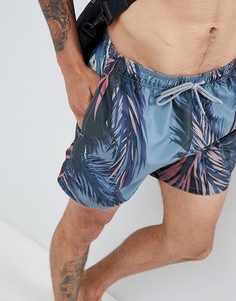 Шорты для плавания с пальмовым принтом Ted Baker - Зеленый