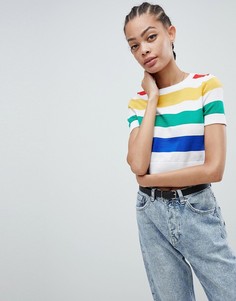 Футболка в полоску New Look - Мульти
