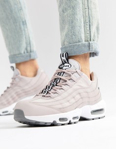 Розовые кроссовки Nike Air Max 95 SE AQ4129-600 - Розовый