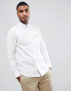 Белая оксфордская рубашка с длинными рукавами Carhartt WIP Madison - Белый