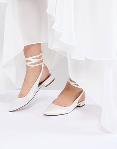 Балетки ASOS DESIGN - Белый