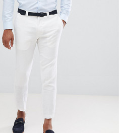 Облегающие укороченные строгие брюки Noak - Белый