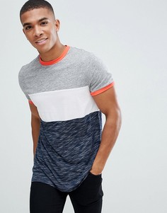 Длинная футболка ASOS DESIGN - Темно-синий