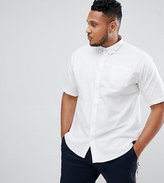 Базовая оксфордская рубашка с короткими рукавами D-Struct PLUS - Белый
