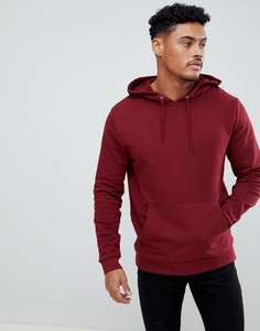 Худи бордового цвета ASOS DESIGN - Красный