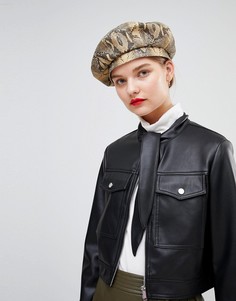 Куртка из искусственной кожи ASOS DESIGN - Черный