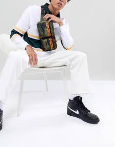 Большая сумка-кошелек на пояс с камуфляжным принтом ASOS DESIGN - Зеленый