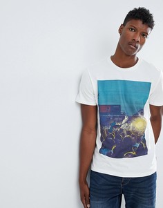 Футболка с принтом Jack & Jones Originals - Белый