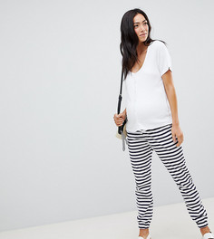 Джоггеры скинни с полосками ASOS DESIGN Maternity - Мульти
