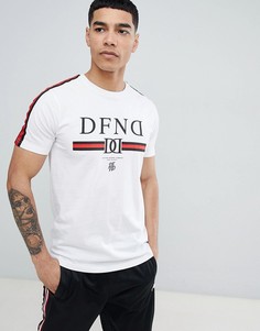 Футболка с принтом DFND Picci - Белый