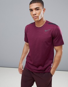 Фиолетовая футболка Nike Training Hyper Max 886749-652 - Фиолетовый