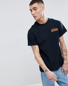 Черная футболка с принтом на спине French Montana - Черный Bravado Tour Merch