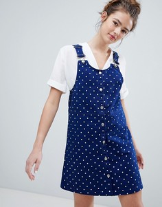Комбинезон в горошек Monki - Синий