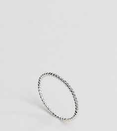 Серебряное кольцо с перекрученным дизайном DesignB London - Серебряный