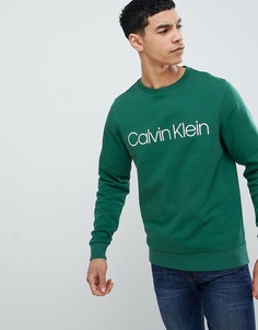 Свитшот с логотипом Calvin Klein - Зеленый