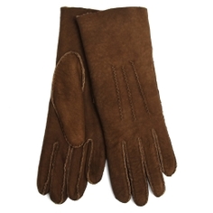Перчатки AGNELLE CURLY/ND серо-коричневый
