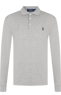 Хлопковое поло с длинными рукавами Polo Ralph Lauren