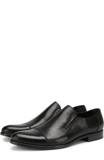 Кожаные лоферы с эластичными вставками Aldo Brue