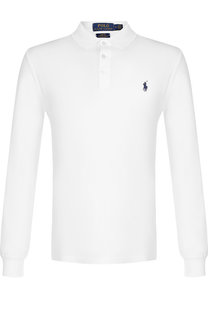Хлопковое поло с длинными рукавами Polo Ralph Lauren