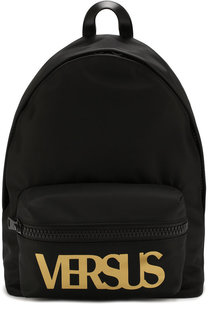 Текстильный рюкзак с логотипом бренда Versus Versace