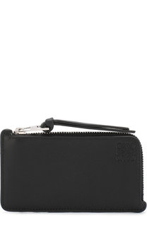 Кожаный чехол для кредитных карт с отделением на молнии Loewe