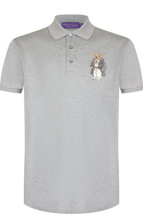 Хлопковое поло с короткими рукавами Ralph Lauren