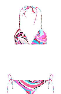 Раздельный купальник с принтом Emilio Pucci