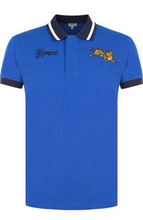 Хлопковое поло с короткими рукавами Kenzo