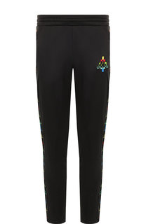 Брюки прямого кроя Marcelo Burlon x Kappa Marcelo Burlon