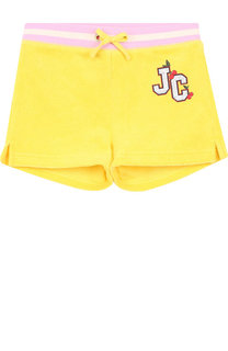 Хлопковые шорты с поясом на кулиске Juicy Couture