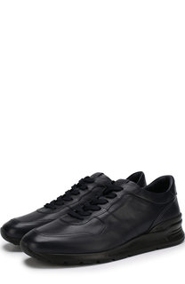 Кожаные кроссовки на шнуровке Tod’s Tods