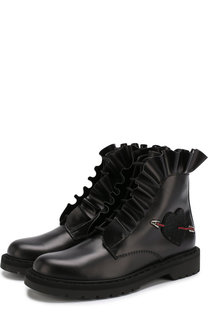 Кожаные ботинки Valentino Garavani Love Combat Boot Valentino