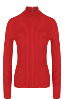 Однотонная водолазка из вискозы Michael Kors Collection