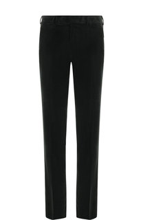 Хлопковые брюки прямого кроя Ermenegildo Zegna