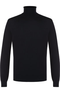 Однотонная шерстяная водолазка Zegna Couture