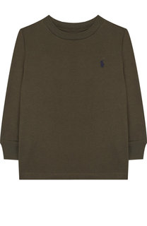 Хлопковый лонгслив Polo Ralph Lauren