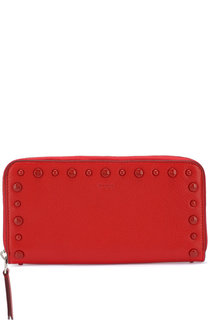 Кожаный кошелек на молнии Tod’s Tods